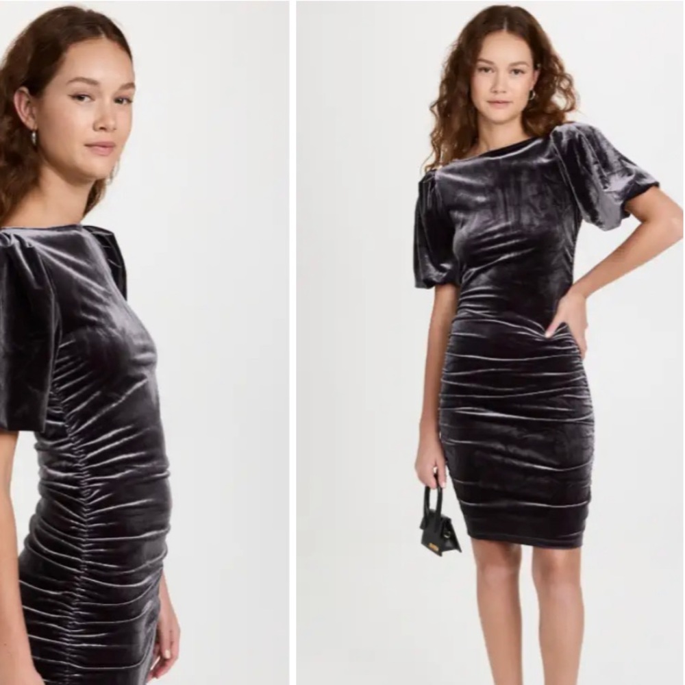 NWT Scotch & Soda Puff Sleeve Dress, SMALL